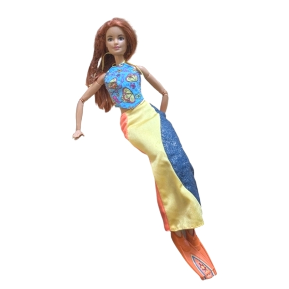 Barbie rare redhead with freckles 